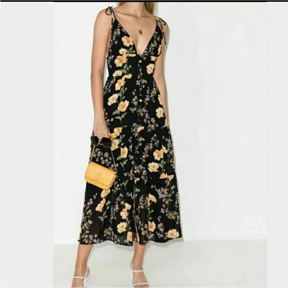 Reformation Jaden Floral Dress 2